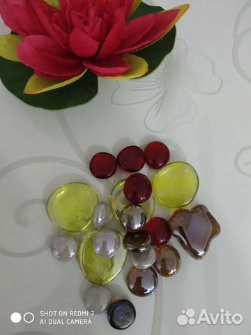 Грунт стеклян. шар для аквариума полкг