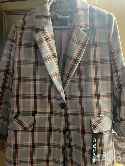 Пиджак клетка