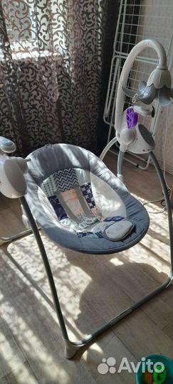 Детская электронная качеля