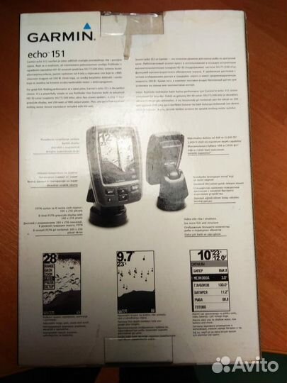 Эхолот garmin echo 151