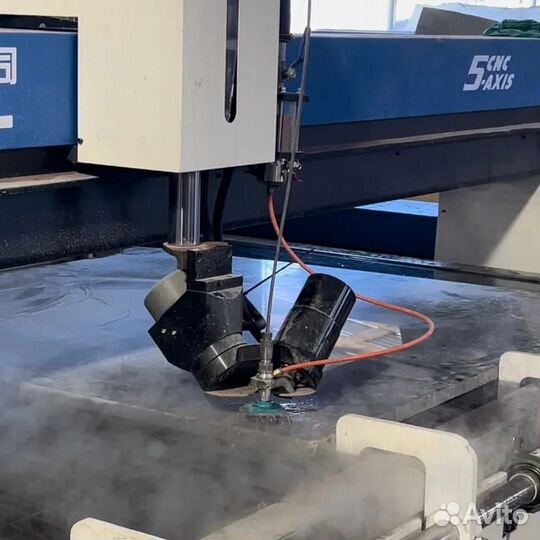 Гидроабразивная резка мрамора, гранита и др