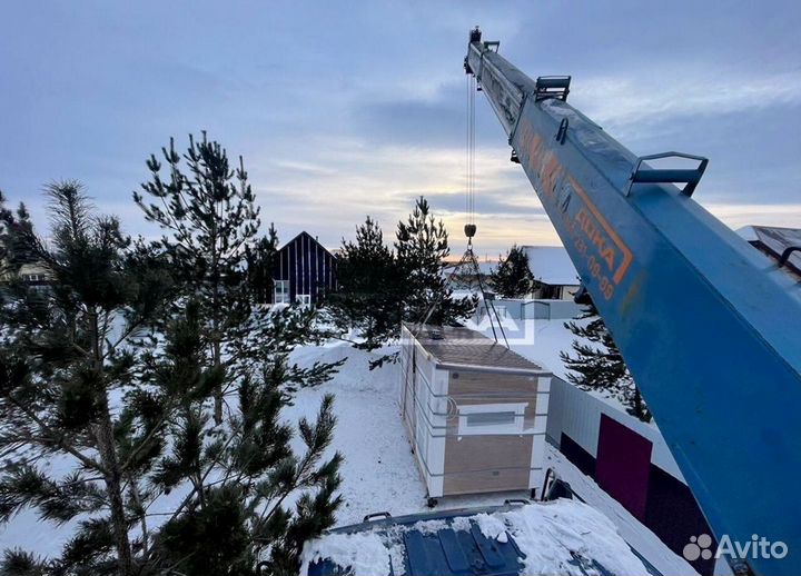 Баня деревянная