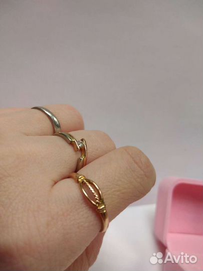 Золотое кольцо 583 пробы СССР