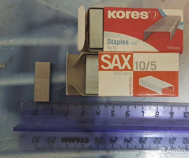 Скобы для степлера 24/6 (для маленького степлера)