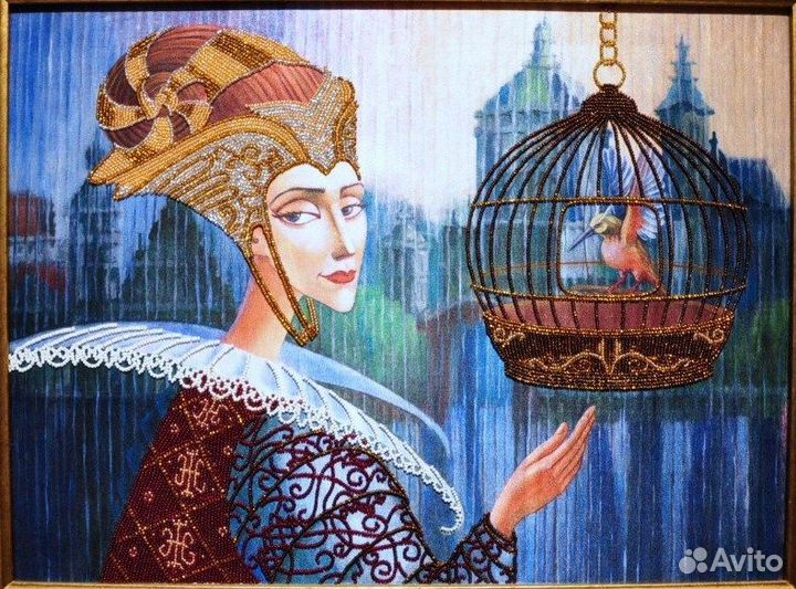 Картины бисером 