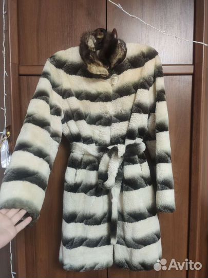 Шуба кролик рекс 44