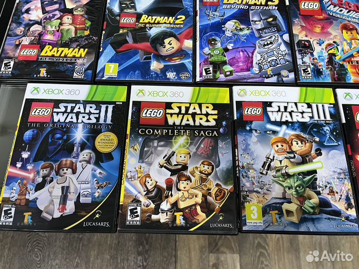 Игры серии Lego для Прошитого Xbox 360