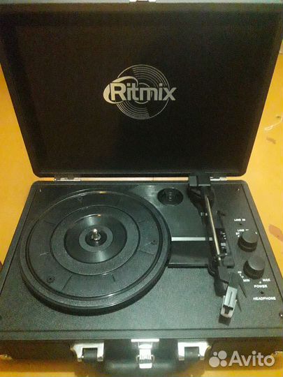 Виниловый проигрыватель ritmix