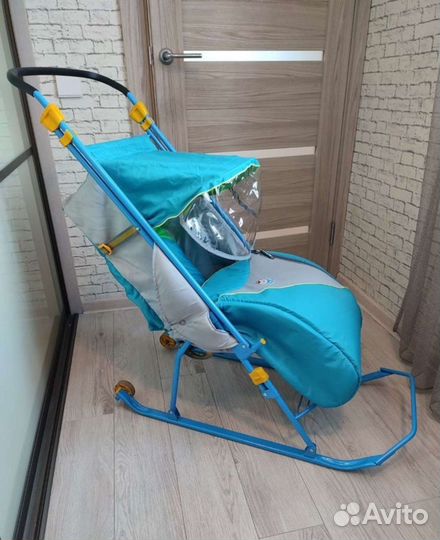 Санки коляска ника