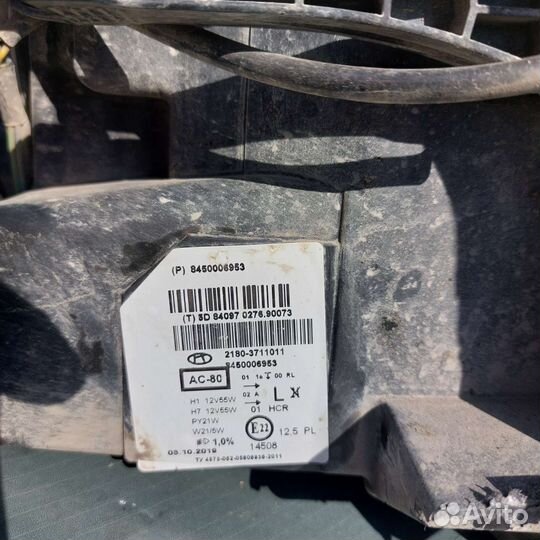 Фара левая LADA Vesta 2015