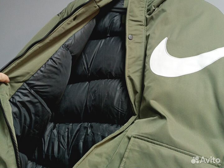 Парка зимняя Nike green