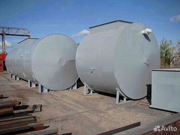 Резервуар горизонтальный 15м3 и более