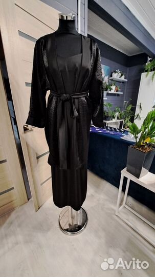 Вечернее платье с накидкой(см.описание и мерки)