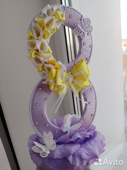 Поделка на 8 марта