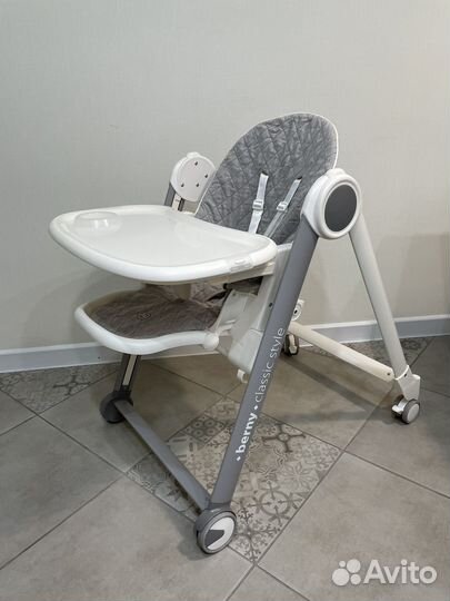 Стульчик для кормления happy baby berny