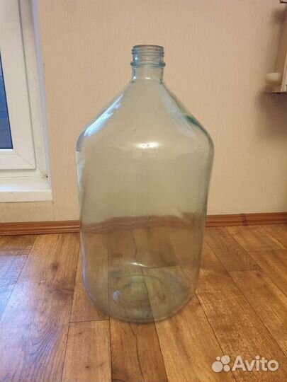 Бутыль стеклянная 20 литров