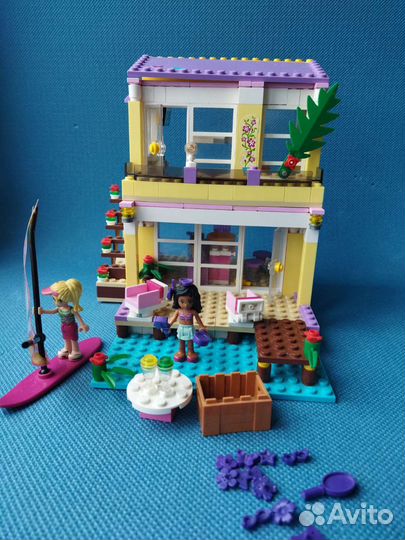 Lego Friends 41037 Пляжный домик Стефани