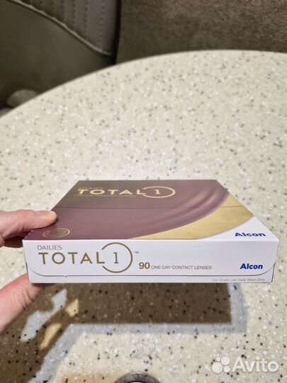 Линзы контактные Dailies total