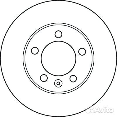 Диск тормозной передний opel Movano II/renault Mas
