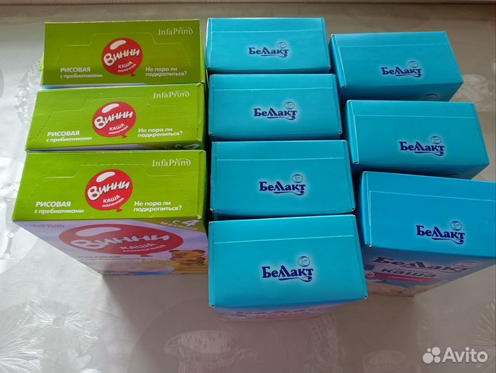 Детские каши молочные