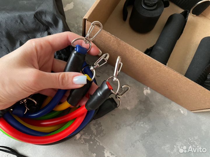 Эспандер резинки для спорта тренировок