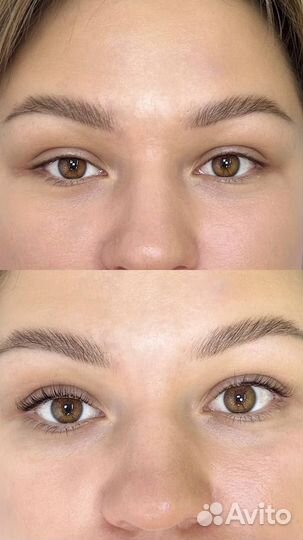 Ламинирование ресниц и бровей