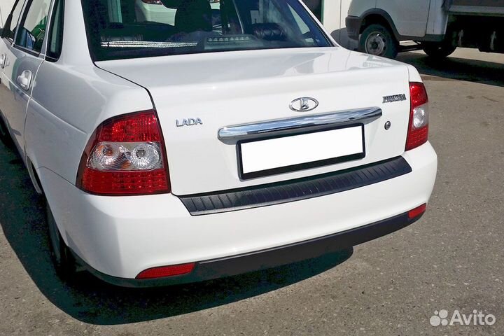 Накладка на задний бампер LADA Приора