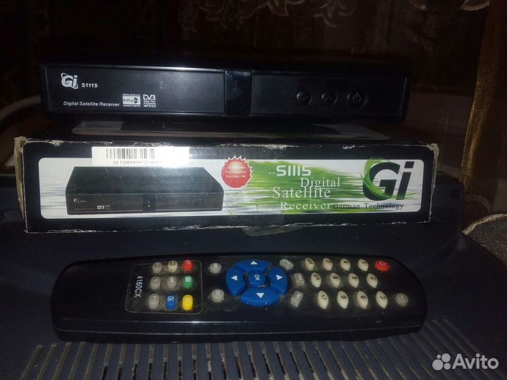 Спутниковая антенна с ресивером б/у Gi