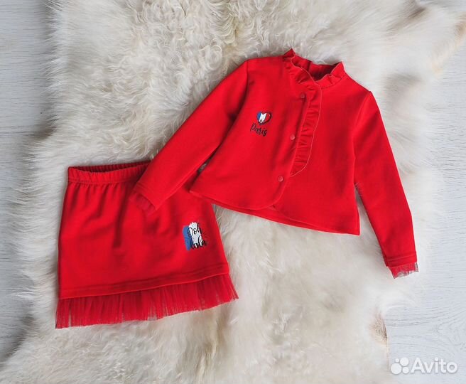 Новые вещи для девочки рост 122