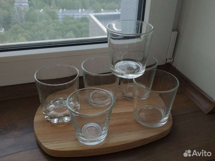 Подсвечник Икеа, стакан для свечей