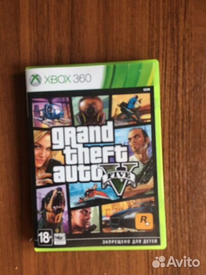 Диски на xbox 360 гта 5