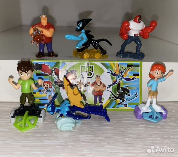 Киндер серии Бен 10, Марел, Дисней