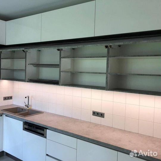 Кухня мдф без ручек