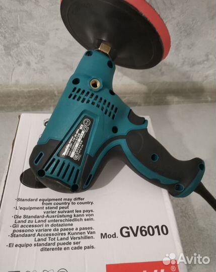 Машина полировальная makita