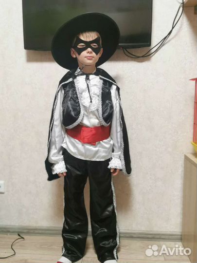 Карнавальный костюм Зорро