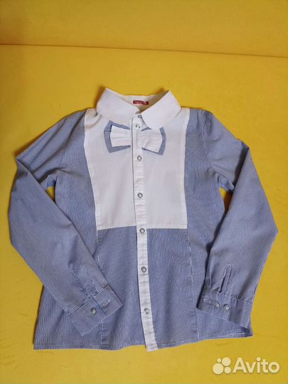 Блузка школьная для девочки 11-13 лет