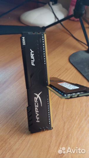 Оперативная память Kingston HyperX fury 8 гбx2