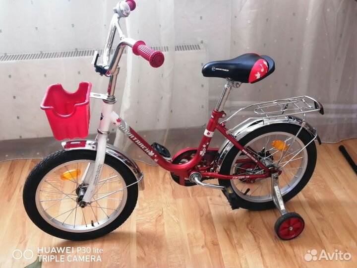 Детский велосипед, 16 колеса