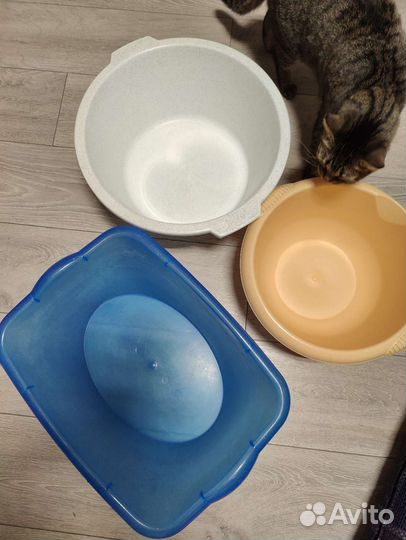 Ведро тазик пластик