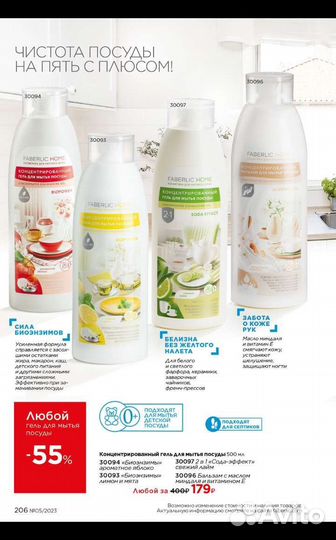 Гель для мытья посуды