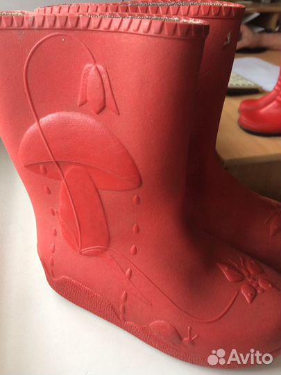 Сапоги резиновые детские
