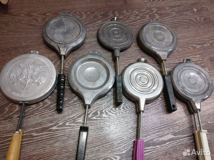 Форма для выпечки орешек и вафель СССР