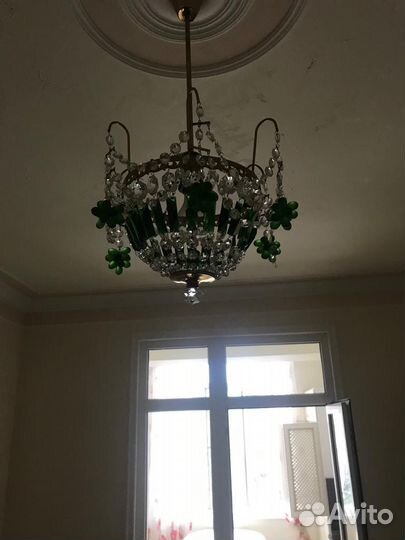 Люстра хрустальная (Чехия)