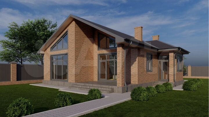 Дом 143 м² на участке 10 сот.