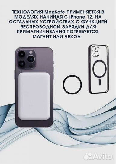 Внешний аккумулятор MagSafe Battery Pack