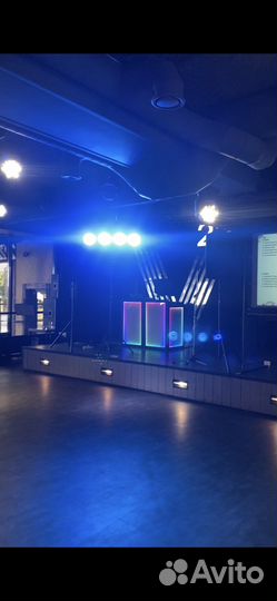 Световая стойка. Светомузыка