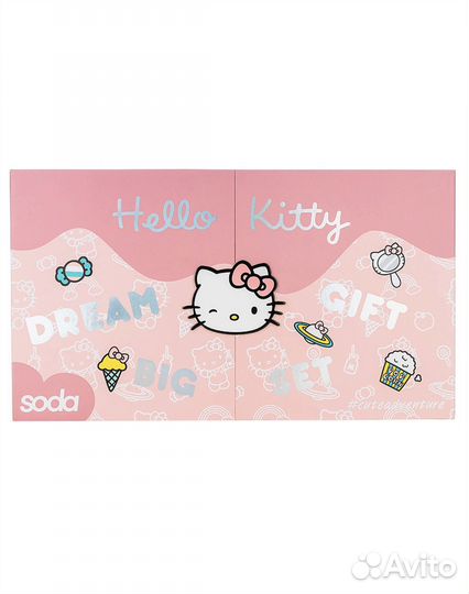 Подарочный набор soda book OF magic Hello Kitty