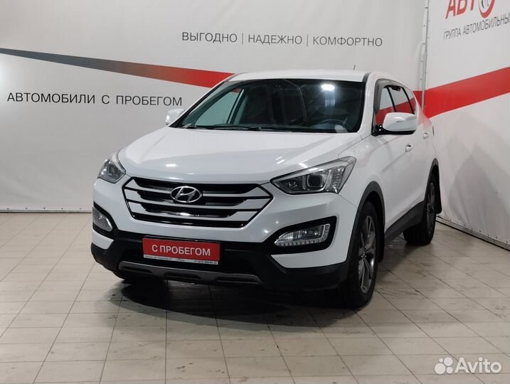 Hyundai Santa Fe 2.2 AT, 2013, 206 491 км