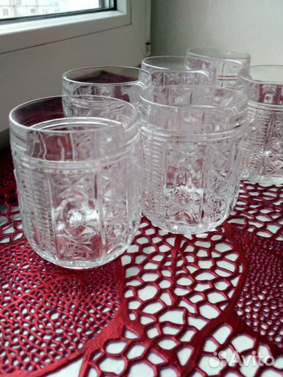 Кружки хрустальные
