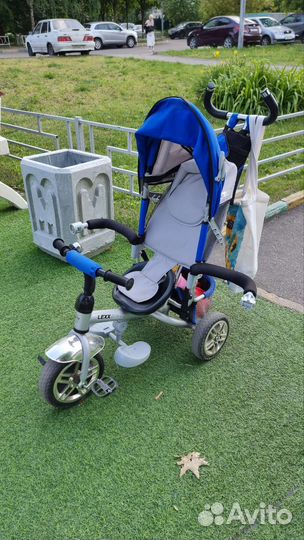 Детский велосипед с ручкой бу